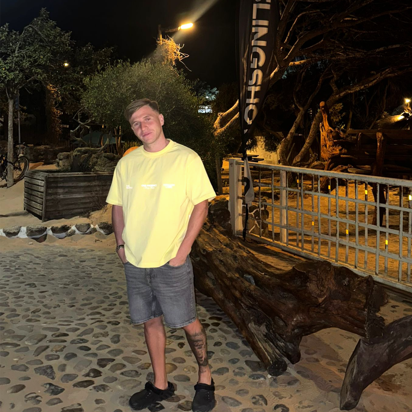 UNITY YELLOW TEE
