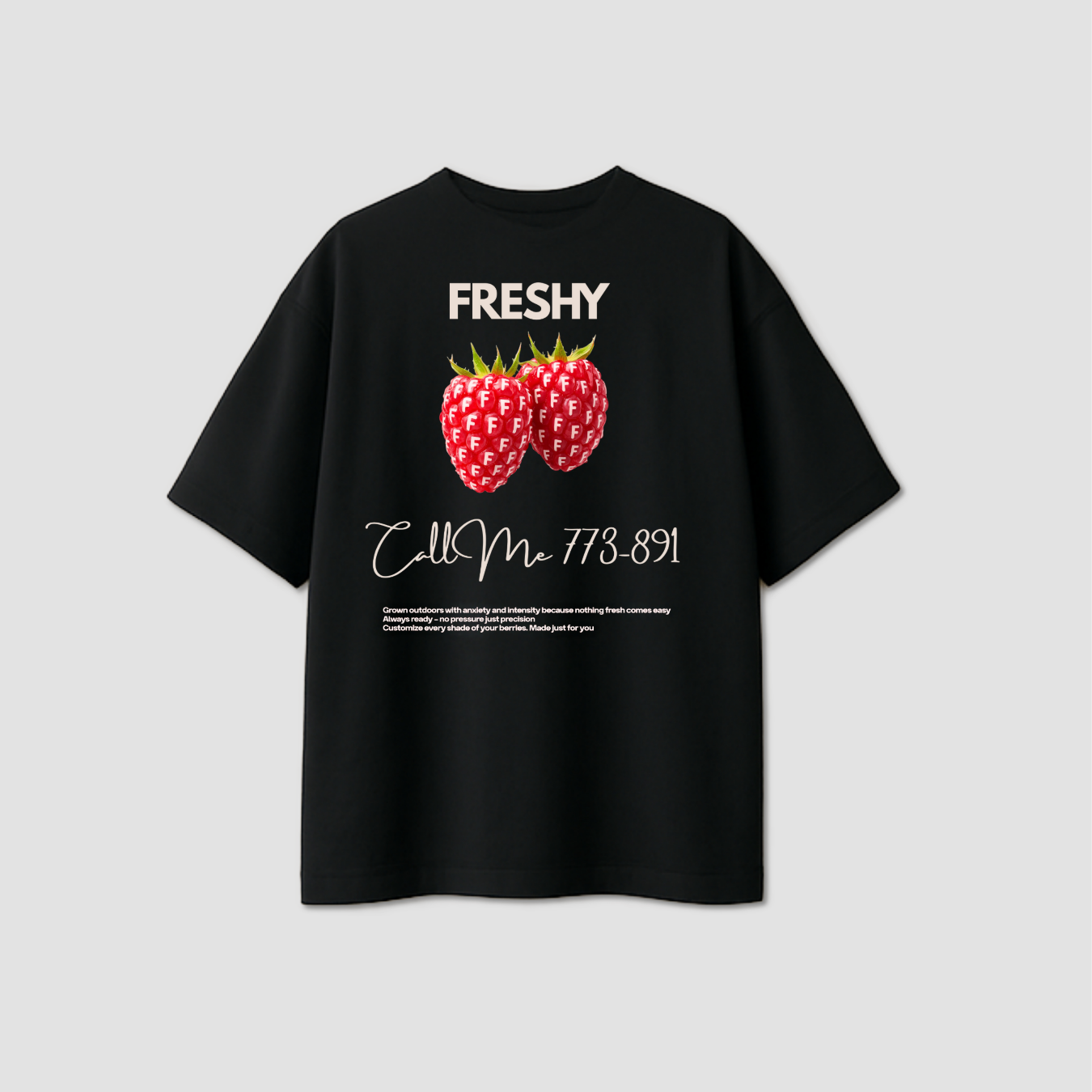 FRESHY BLACK TEE