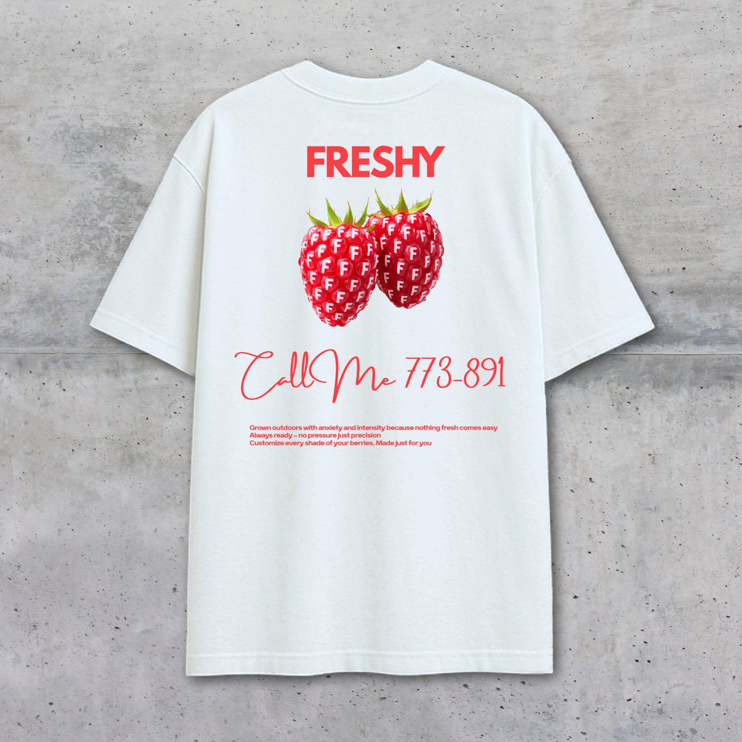 FRESHY WHITE TEE