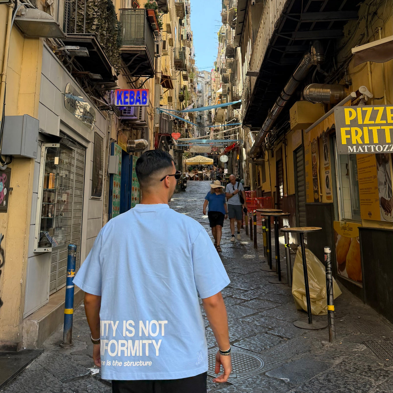 UNITY LIGHT BLUE TEE