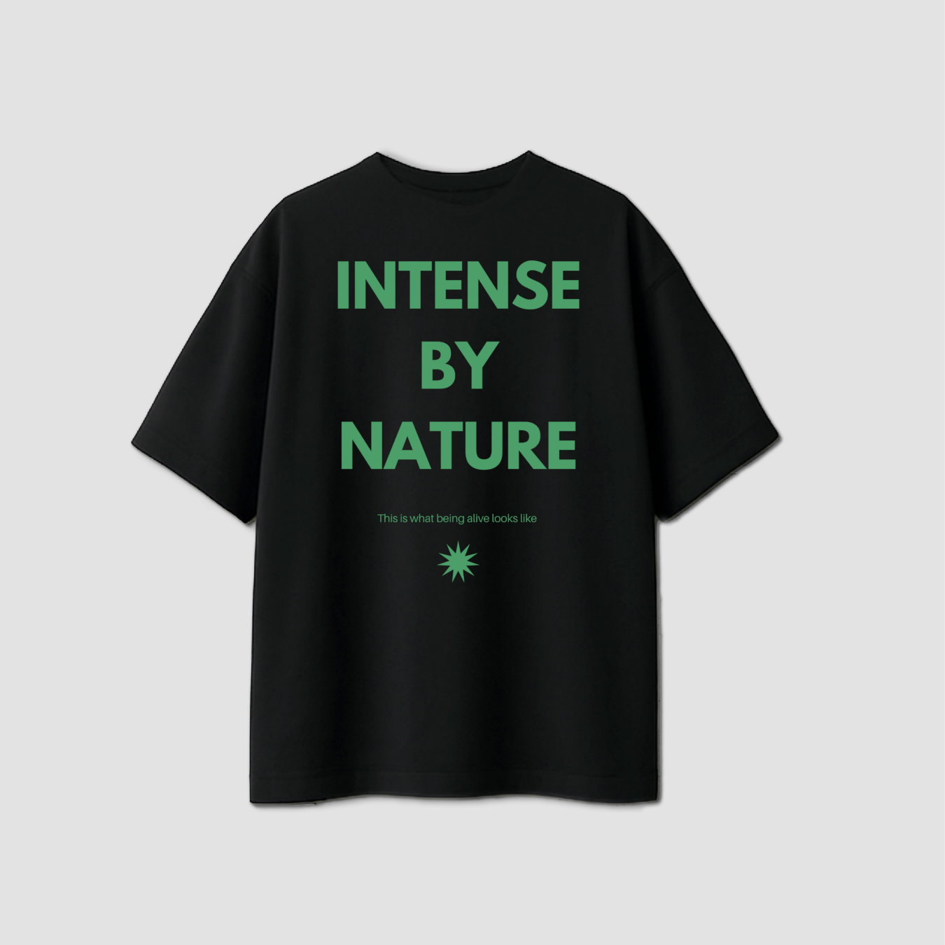 INTENSE BLACK TEE