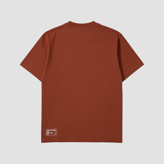 ANSWERS BROWN TEE